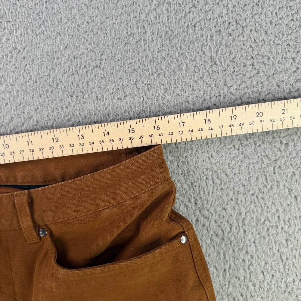 Lululemon ABC Pant Slim Mens‎ 32 Copper Utilitech 5-Pocket Performance Trousers